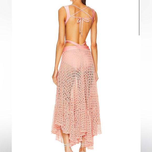 PATBO - MONSTERA SLEEVELESS BEACH DRESS - Picture 5 of 16